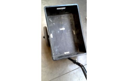 AANHANGWAGEN FIETS ZWART