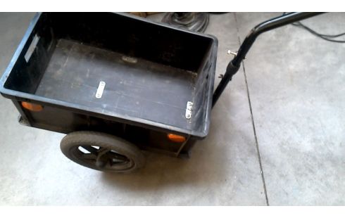 AANHANGWAGEN FIETS ZWART