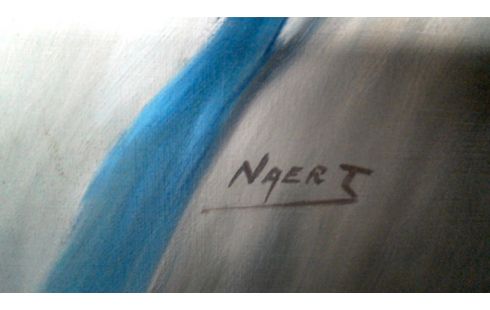 GEMÃLDE, , RAHMEN 1 VERGOLDET GEWIDMET