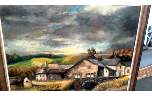 GEMÃLDE, , HEIZKÖRPER, , BAUERNHOF GEWIDMET