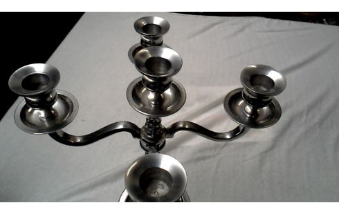 CANDELERO ALUMINIO LA UNIDAD