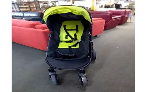 POUSSETTE Noire et jaune Bambi kid