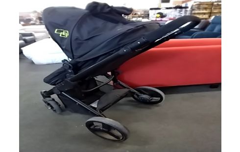 POUSSETTE Noire et jaune Bambi kid