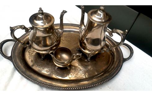 SERVIES VERZILVERD 4