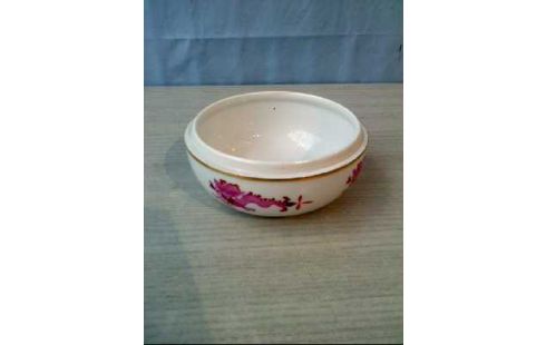 SCHALE <MEISSEN> PORZELLAN DRACHE ROSA