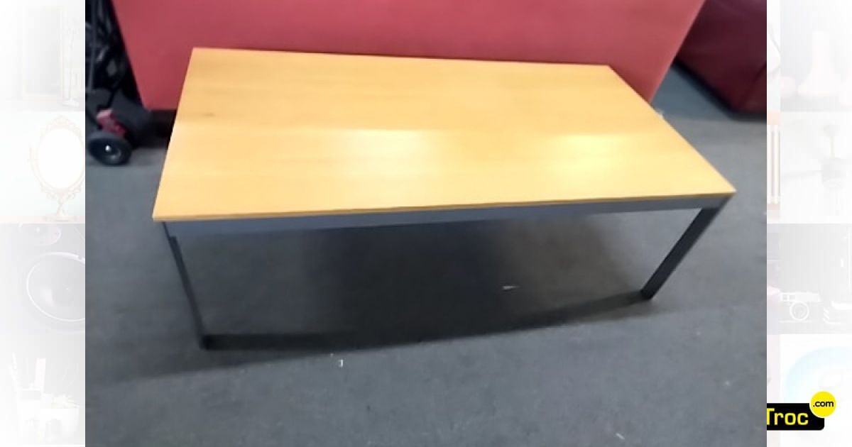 Achat TABLE BASSE IKEA PLX BOIS PIED METALL FRIS occasion - Chenove ...