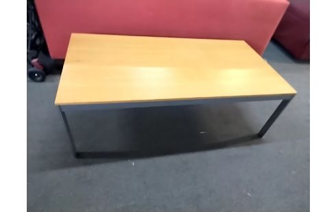 TABLE BASSE IKEA PLX BOIS PIED METALL FRIS