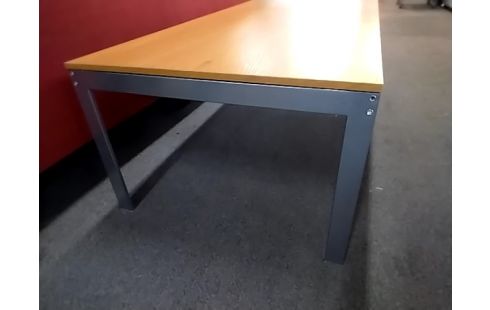 TABLE BASSE IKEA PLX BOIS PIED METALL FRIS