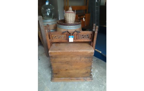 COFFRE DE TRANSPORT CHINOIS  BOIS EXOTIQUE