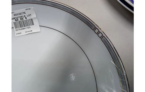 ASSIETTE CHRISTOFLE LOT 4