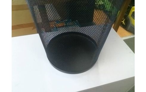 CORBEILLE METAL NOIRE