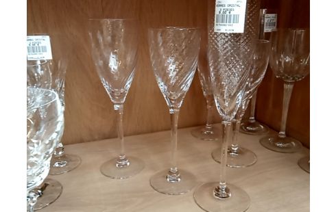 VERRES CRISTAL 3 PIECES