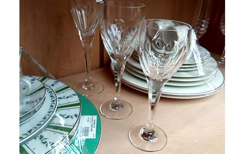 VERRES CRISTAL 3 PIECES