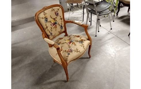 BERGERE tapisserie fleur