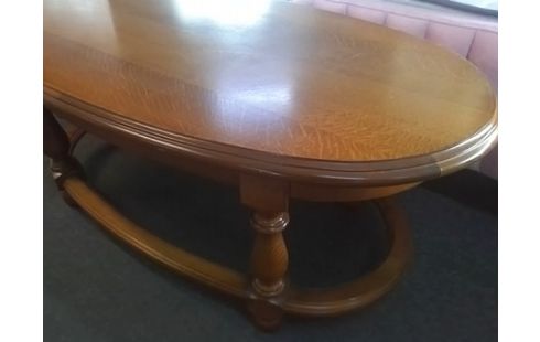 TABLE BASSE OVALE