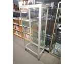 VITRINE ALU ET VERRE