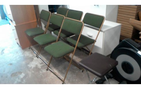 LOT DE 6 CHAISES