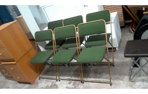 LOT DE 6 CHAISES