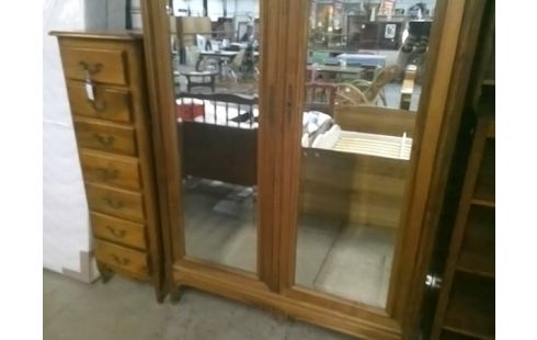 ARMOIRE A GLACE 2 PORTES