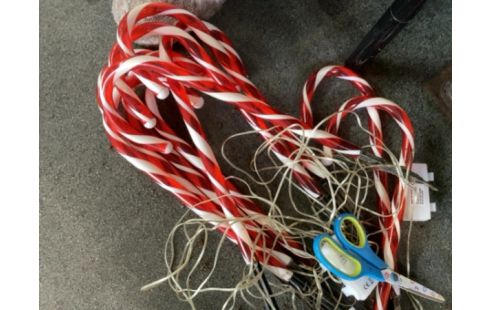 DECORATION SUCRE D’ORGE EXTÉRIEUR