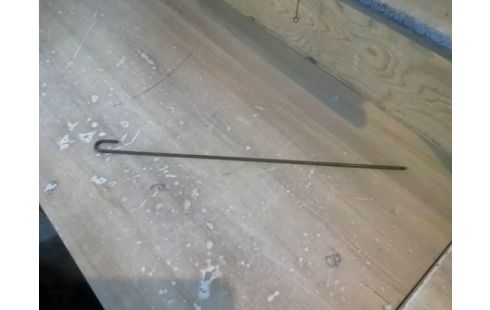 CANTINE METAL VERTE + BARRE EN CAISSE