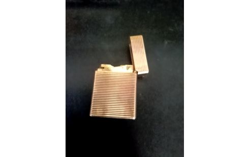 BRIQUET DUPONT PLAQUE OR 20 MICRONS