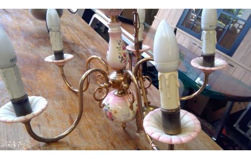 LUSTRE A BRANCHES FLEURS