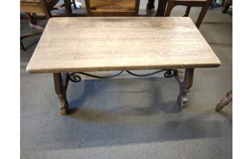 TABLE BASSE PLATEAU CHENE