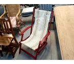 FAUTEUIL PLIANT bois rouge