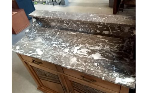 COMMODE marbre rouge 2p 1930