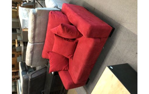 FAUTEUIL 1 PLACE TISSU ROUGE