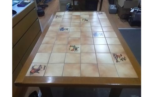 TABLE CARRELEE DE CUISINE