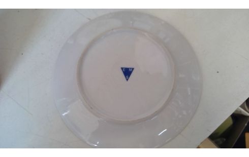 BORDJES 2 STUKS EMS PORCELEIN VOGELS