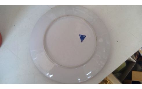 BORDJES 2 STUKS EMS PORCELEIN VOGELS