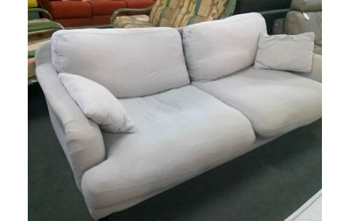 CANAPE 3P TISSU GRIS