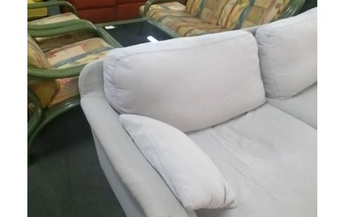 CANAPE 3P TISSU GRIS