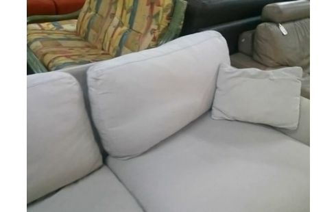 CANAPE 3P TISSU GRIS