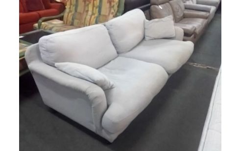 CANAPE 3P TISSU GRIS