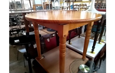 TABLE RONDE 1 ALLONGE PIN