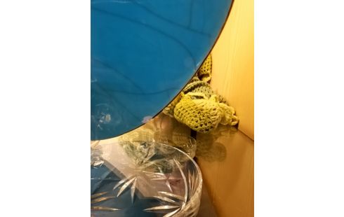 ASSIETTE DECO EMAUX DE LONGWY