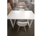 TABLE + 2 CHAISES BLANCHE