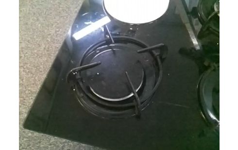 PLAQUE GAZ BRANDT GAZ DE VILLE + 1 FEU ELECTRIQUE