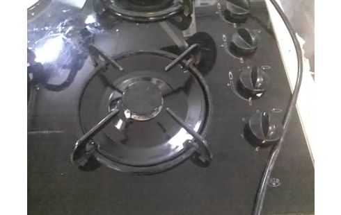 PLAQUE GAZ BRANDT GAZ DE VILLE + 1 FEU ELECTRIQUE