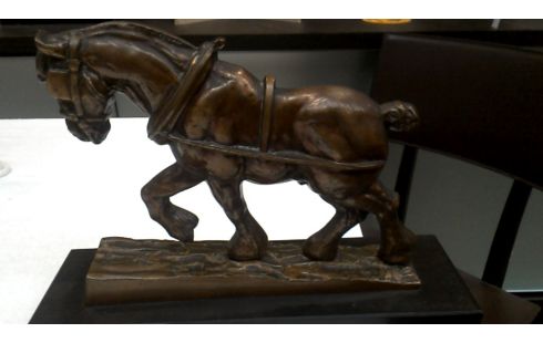 ESTATUA, , CABALLO BRONCE