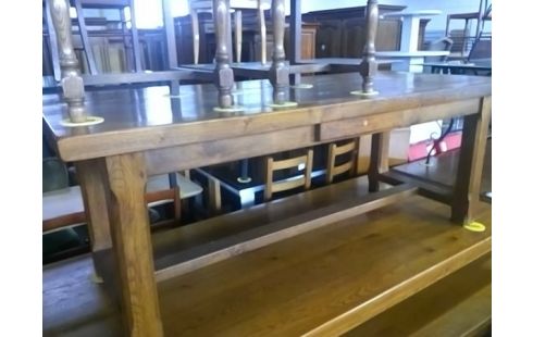 TABLE DE FERME 84X200 1T (MANQUE POIGNEE)
