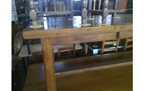 TABLE DE FERME 84X200 1T (MANQUE POIGNEE)