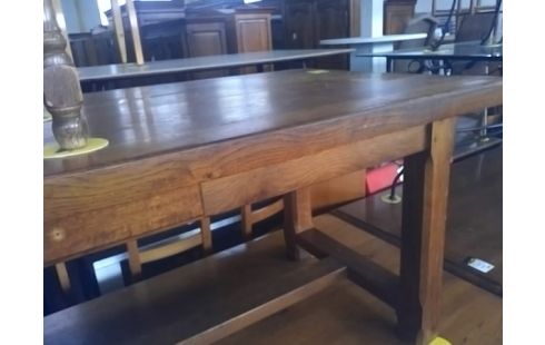 TABLE DE FERME 84X200 1T (MANQUE POIGNEE)