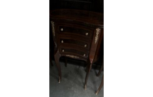 NÄHSCHRÄNKCHEN, , INTARSIE LADEN KUPFER DAS STÜCK