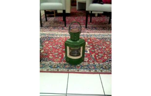 POSITIONSLAMPE GRÜN ELEKTR. VINTAGE