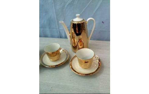 MOCCASERVICE <BAVARIA> 5-TLG. GOLDF.